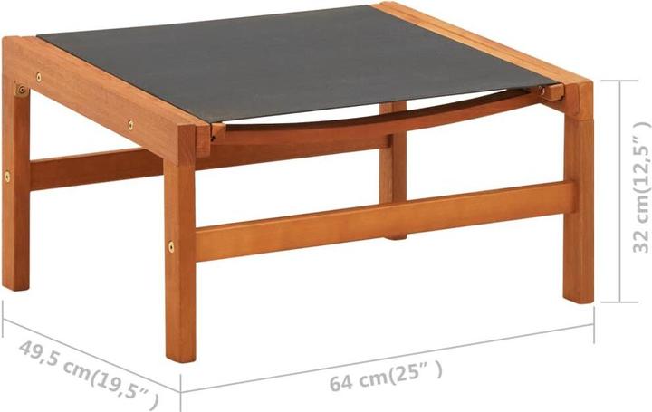 Actual product image vidaXL Gartenstuhl