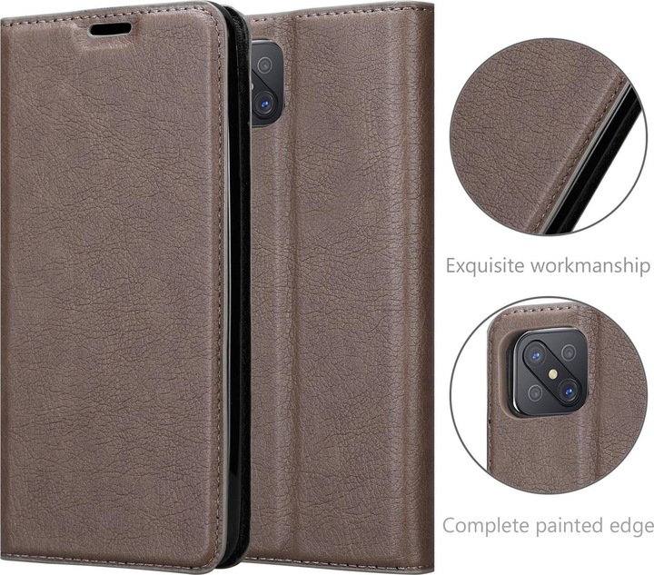 Actual product image Cadorabo Book Invisible Magnet Cover (Oppo Reno 4 Z 5G)