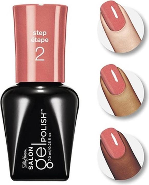 Image du produit Sally Hansen Salon Gel Polish Gel Nail Color (140 Just Peachy, Vernis à ongles effet gel)
