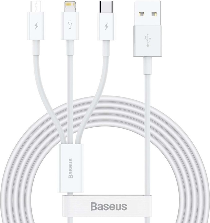 Baseus 3 in 1 Multicharger USB-Cable (1.50 m, USB 2.0)
