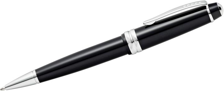 Productafbeelding Cross Twist action biros Bailey Light zwarte lak geschenkverpakking (zwartlak, 1 x)