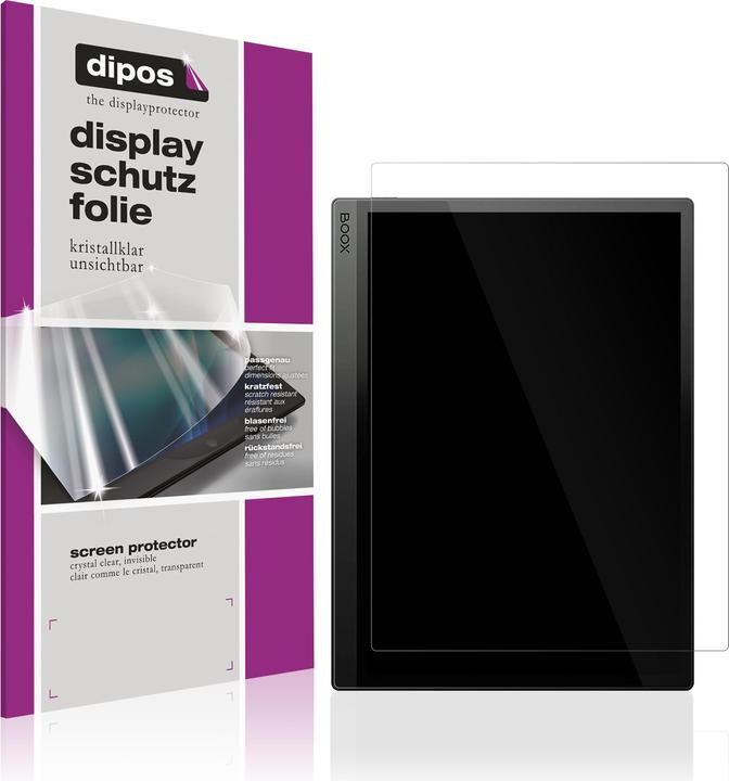 Produktbild Dipos Displayschutzfolie Crystalclear (2 Stück, Boox Tab Ultra C)