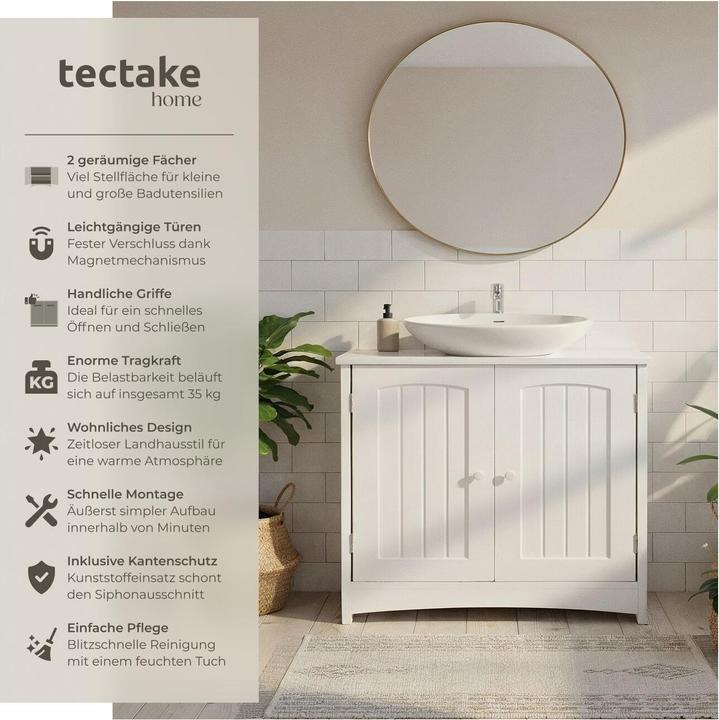 Actual product image tectake Jasper (62 x 30 x 60 cm)