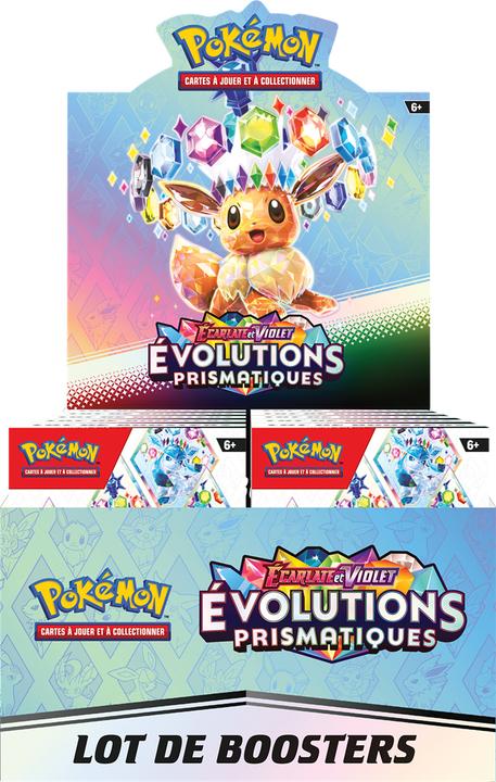 Image du produit Pokémon Évolutions Prismatiques (Français, Pack de boosters)