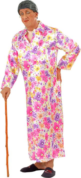 Actual product image Widmann Exhibitionist granny with sexy overall and dressing gown (XL)