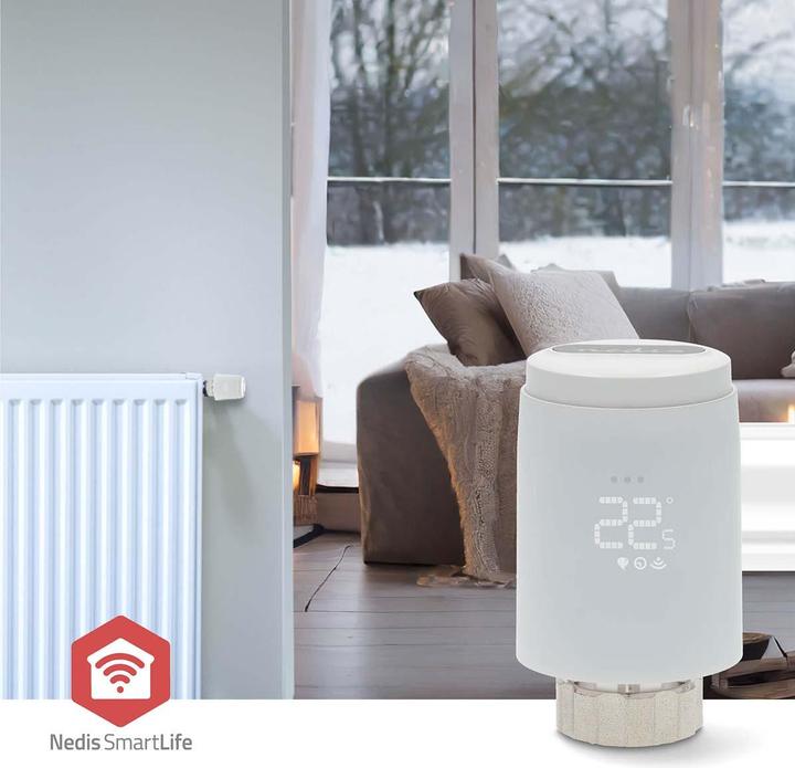 Actual product image Nedis SmartLife radiator control | Zigbee 3.0 | Battery-operated | LED | Android™ / IOS
