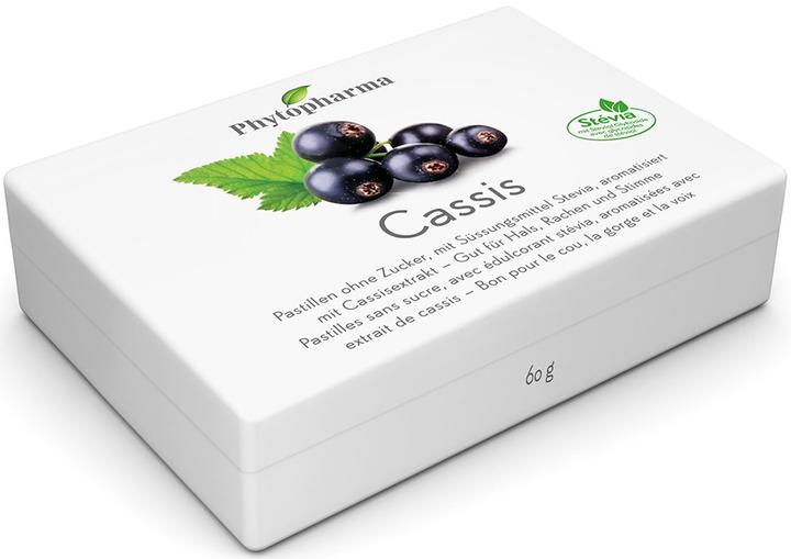 Produktbild Phytopharma Cassis Pastillen (1 Stück, Bonbon, 60 g)