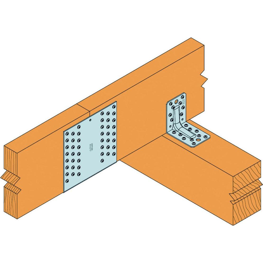 Thumbnail - Simpson Sst, Baubeschläge + Holzverbinder, Gerberverbinder, Typ W (1 Stk.)