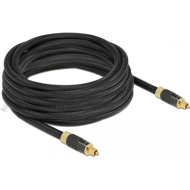 Delock TOSLINK Standard Kabel Stecker (5 m, Optisch), Audio Kabel