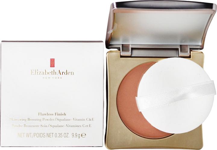 Elizabeth Arden Flawless Finish Skincaring Pressed Powder Mattifying Makeup 9.9g Bronze