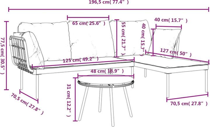 Actual product image vidaXL Aren