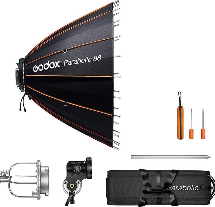 Produktbild Godox Parabolic LightFocusing System Kit, 68cm (Reflektor, Softbox, 68 cm)