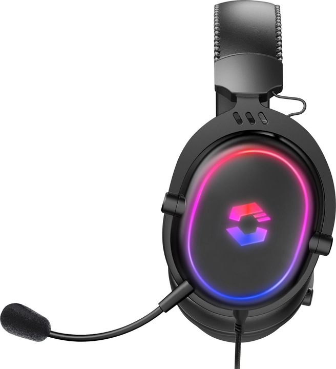 Produktbild Speedlink CONUX RGB Stereo Gaming Headset - for PC/PS5/PS4/Xbox Series X/S/Switch/OLED/Lite, black (Kabelgebunden)