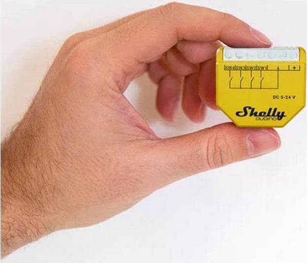 Produktbild Shelly ALREZWE W I4DC - Qubino Wave i4 DC (Schaltaktor)