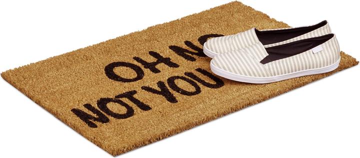 Actual product image Relaxdays Doormat coconut (40 x 60 x 1.5 cm)