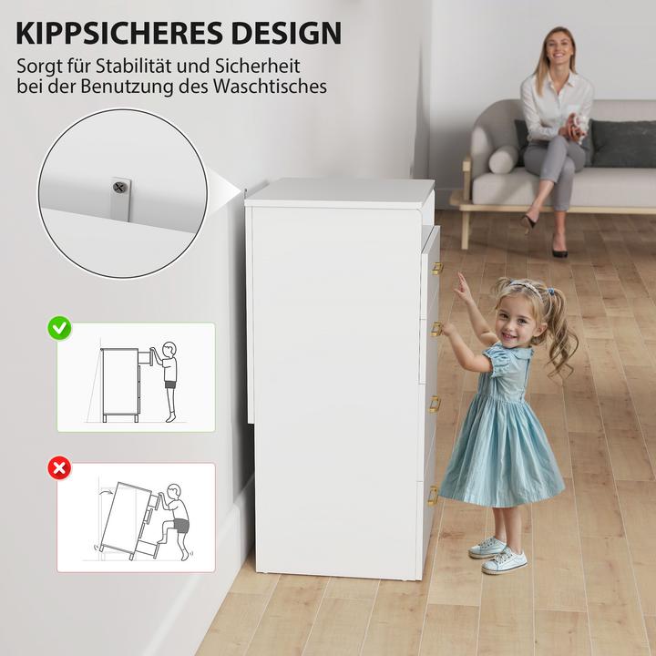 Produktbild Homcom Schminktisch (48 x 40 x 90 cm)