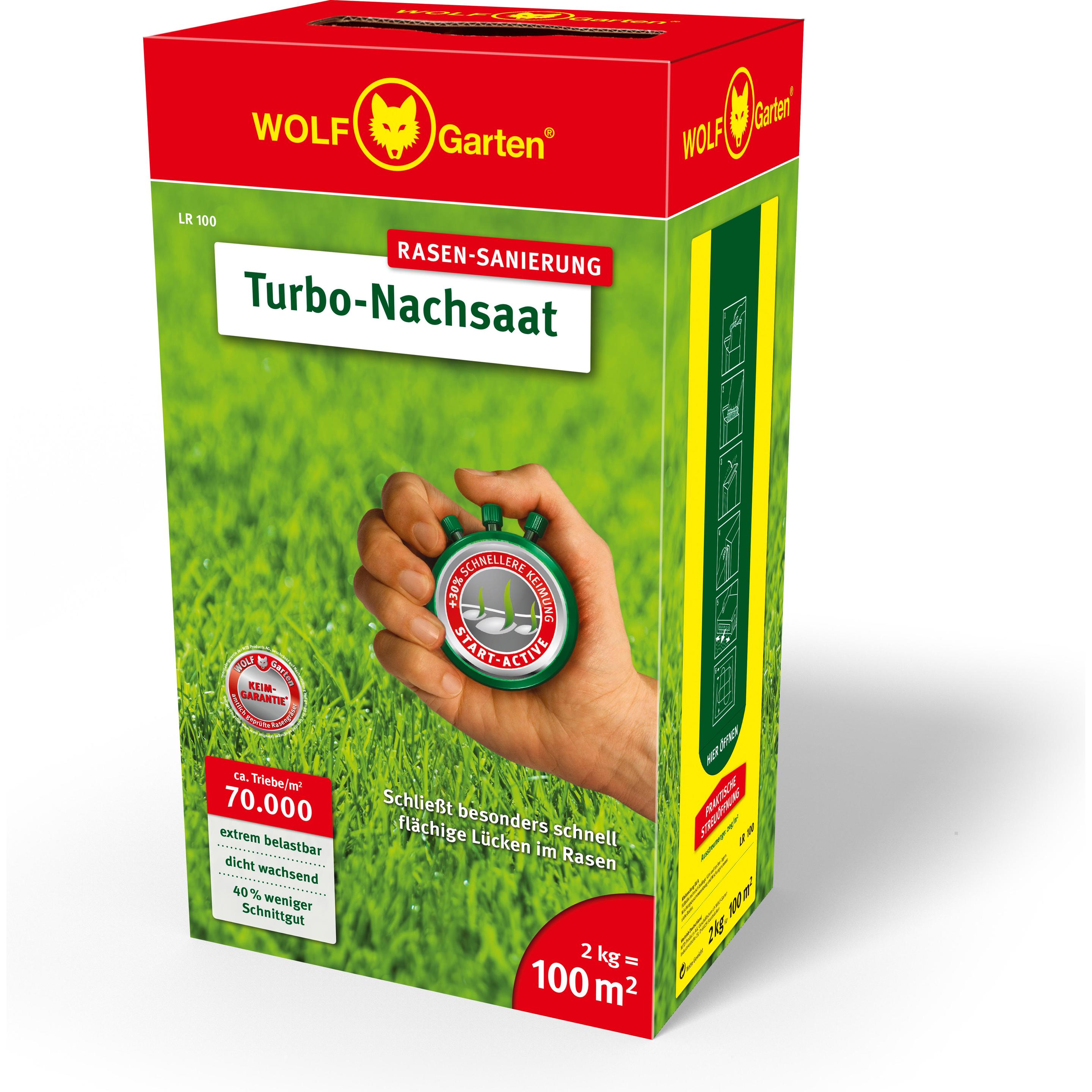 Thumbnail - Wolf-Garten, Samen, Turbo Nachsaat LR 100 (Rasensamen)