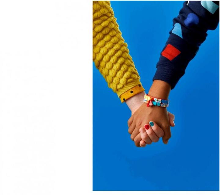 Actual product image LEGO Rainbow Bracelet with Pendants (41953, LEGO Dots)