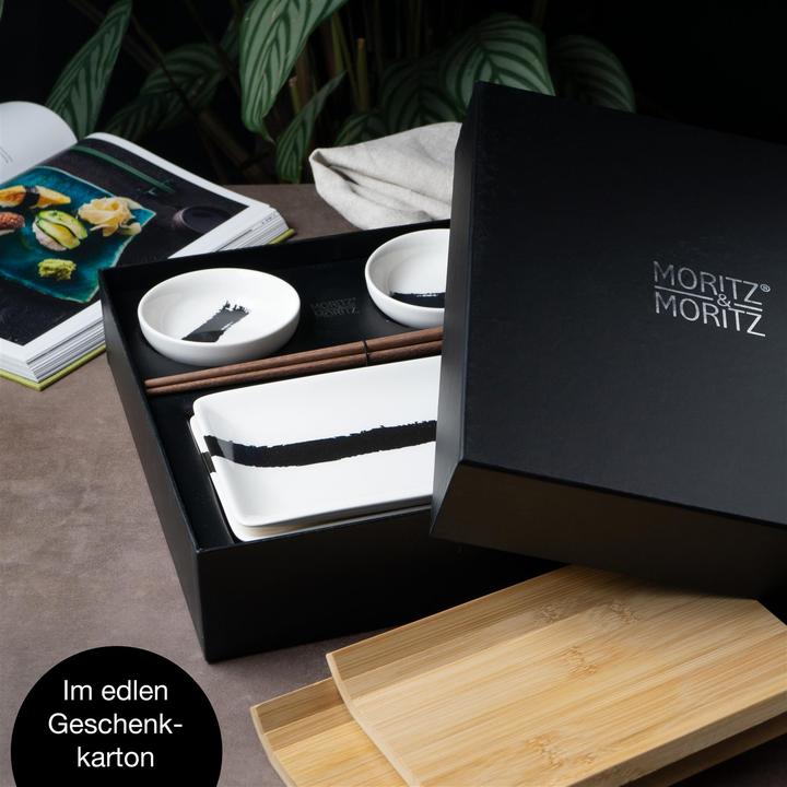 Actual product image Moritz & Moritz Sushi Tableware Set, 2 persons (10 Piece)