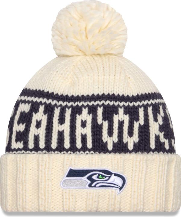 Produktbild New Era Sideline Damen Winter Mütze - NFL Seattle Seahawks (One Size)