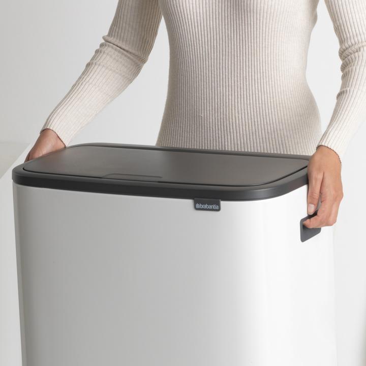 Productafbeelding Brabantia Kringloopbak Bo Touch Bin 60 liter, wit (60 l)