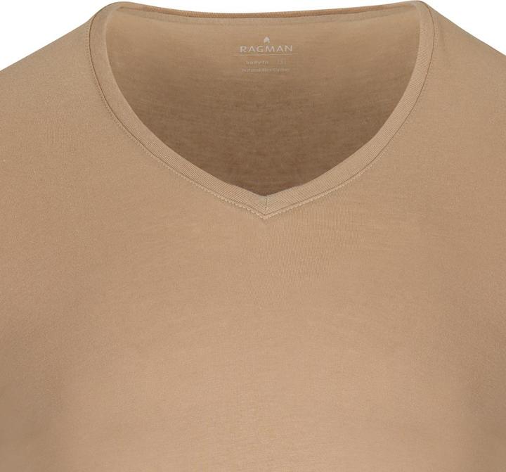 Produktbild Ragman 4er Pack Basic Unterhemd / Shirt Kurzarm (3XL)