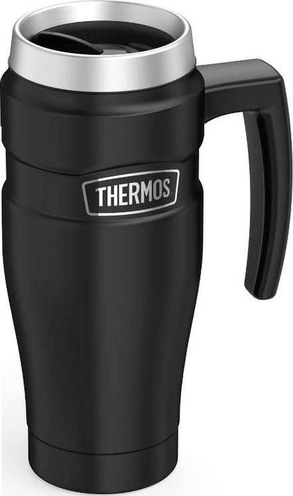 Produktbild Thermos Style Waterproof thermohrnek with handle - matt black 470 ml (0.47 l)