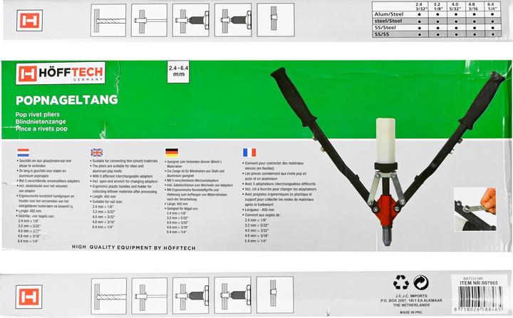 Immagine prodotto ProPlus Pinza per rivetti pop Jumbo