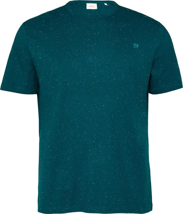 Actual product image S.Oliver T-Shirt Kurzärmeliges Crew-Neck-Shirt mit Logo (XXL)