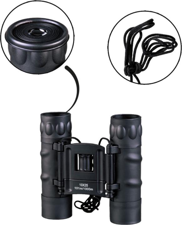 Immagine prodotto Mil-tec Binocolo - MIL-TEC - 10x25 - GEN.II - nero (10x, 25 mm)