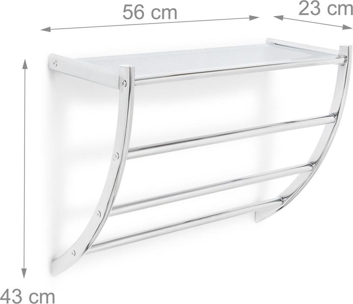 Produktbild Relaxdays Wandhandtuchhalter