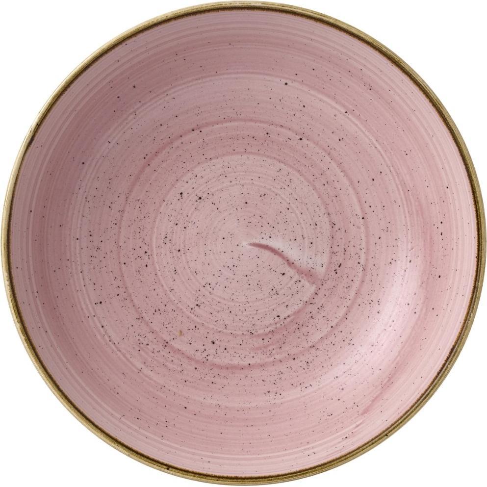 Churchill Stonecast Petal Pink Teller coupe tief 24.8cm, Teller, Violett