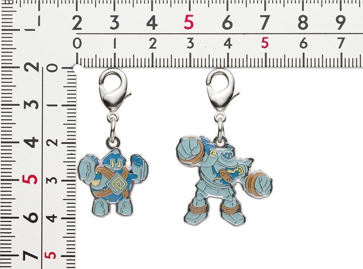 Actual product image Pokémon Pokemon Center 2022 - Golett Keychain - 2 pieces