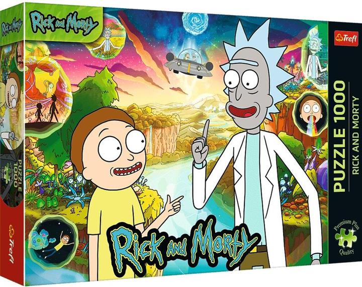 Produktbild Trefl Puzzle Premium Plus 1000 - Marvel Rick and Morty (1000 Teile)