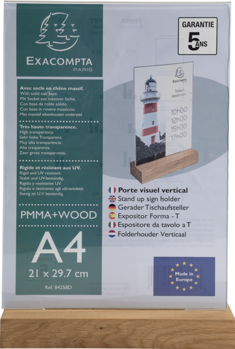Produktbild Exacompta Schilderhalter (A4)