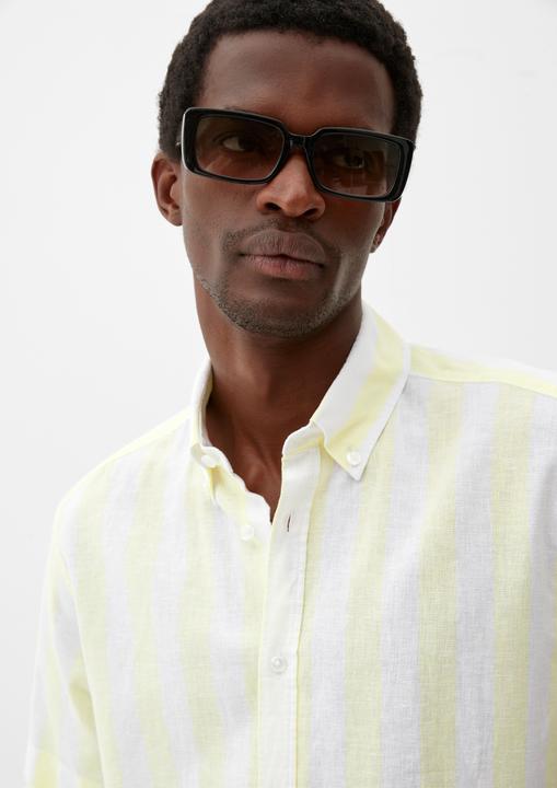 Immagine prodotto s.Oliver Hemd Regular: Button Down-Hemd aus Leinenmix (M)