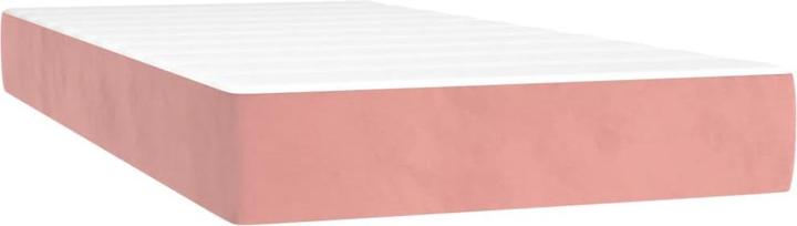 Image du produit VidaXL Bo x springbett mit Matratze 120 x 200 cm Samt (120 x 200 cm, 120 x 200 cm)