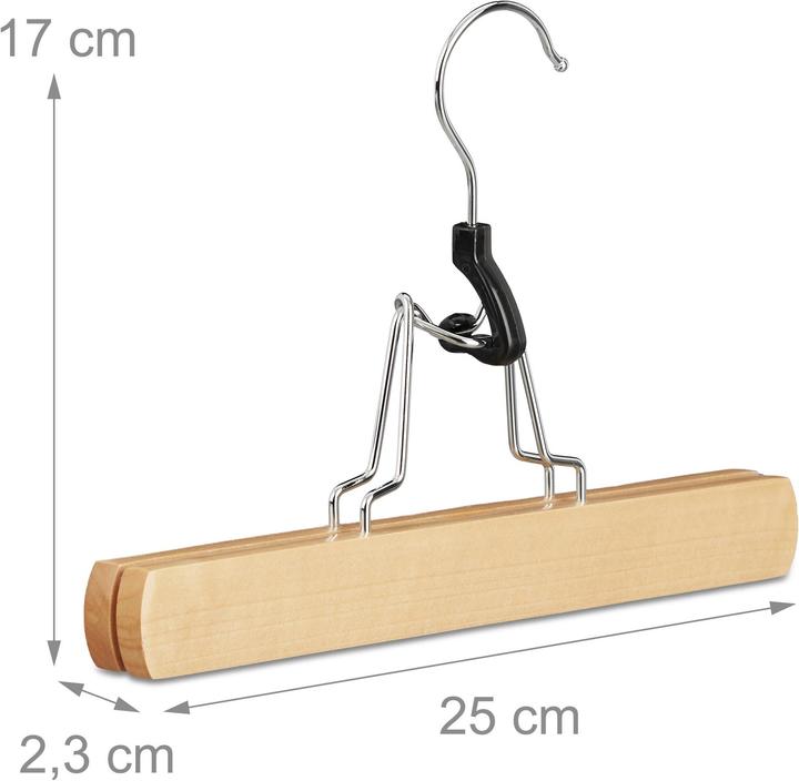 Image du produit Relaxdays Tendeur de pantalon (12 x)