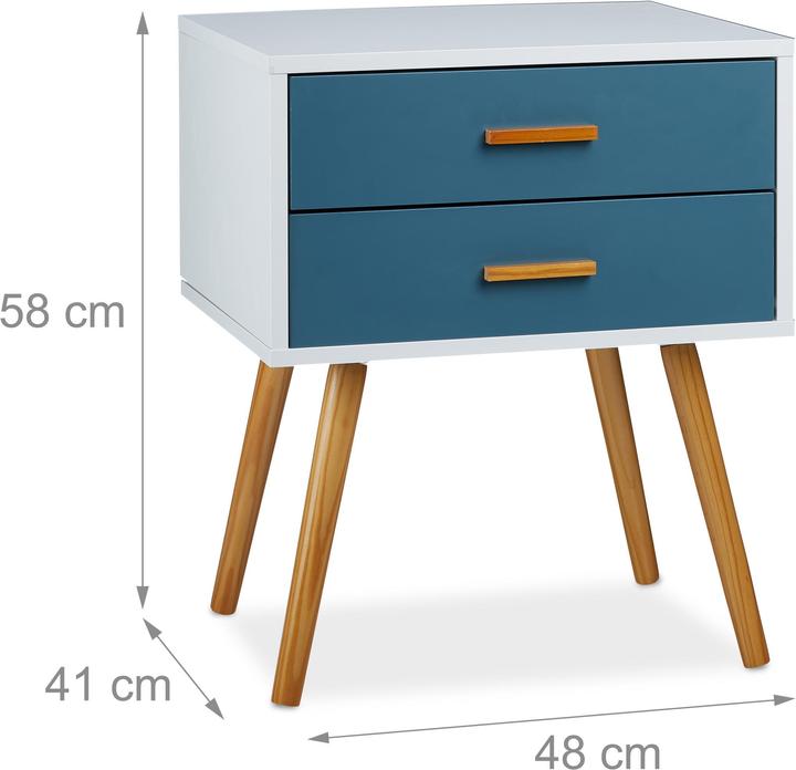 Image du produit Relaxdays Retro (48 x 41 x 58 cm)