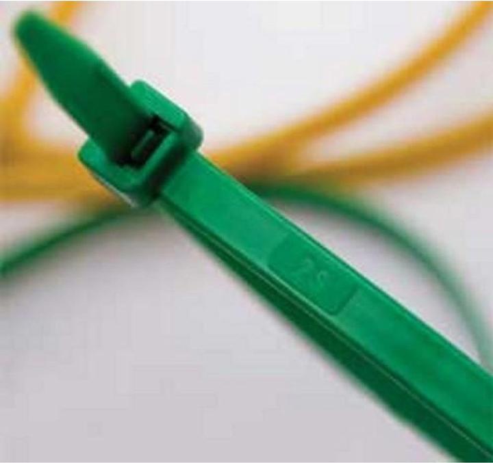 Actual product image Techly 306479 Nylon cable ties 20 (Plastic cable ties, 235 mm, 200 pcs.)