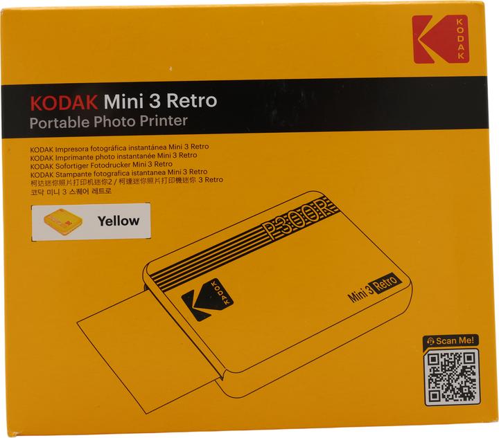 Actual product image Kodak Mini 3 Retro P300RY60 (Colour)
