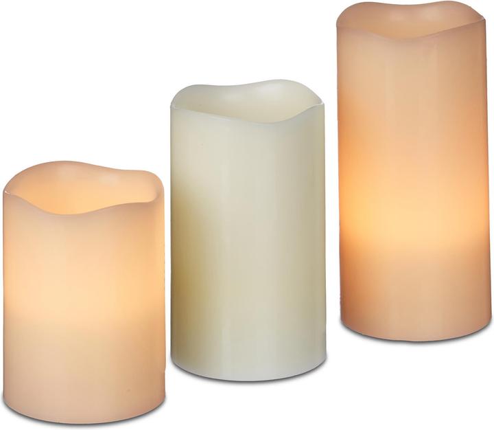 Produktbild Relaxdays Kerzen Wachs (3x)