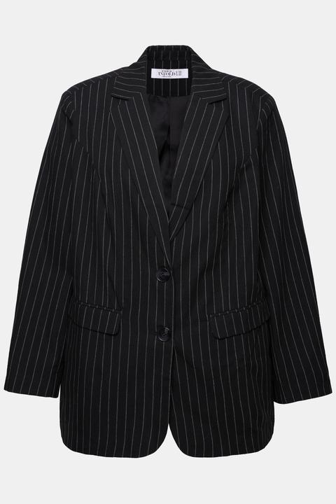 Actual product image Studio Untold Oversized Pinstripe Blazer (54, 56)