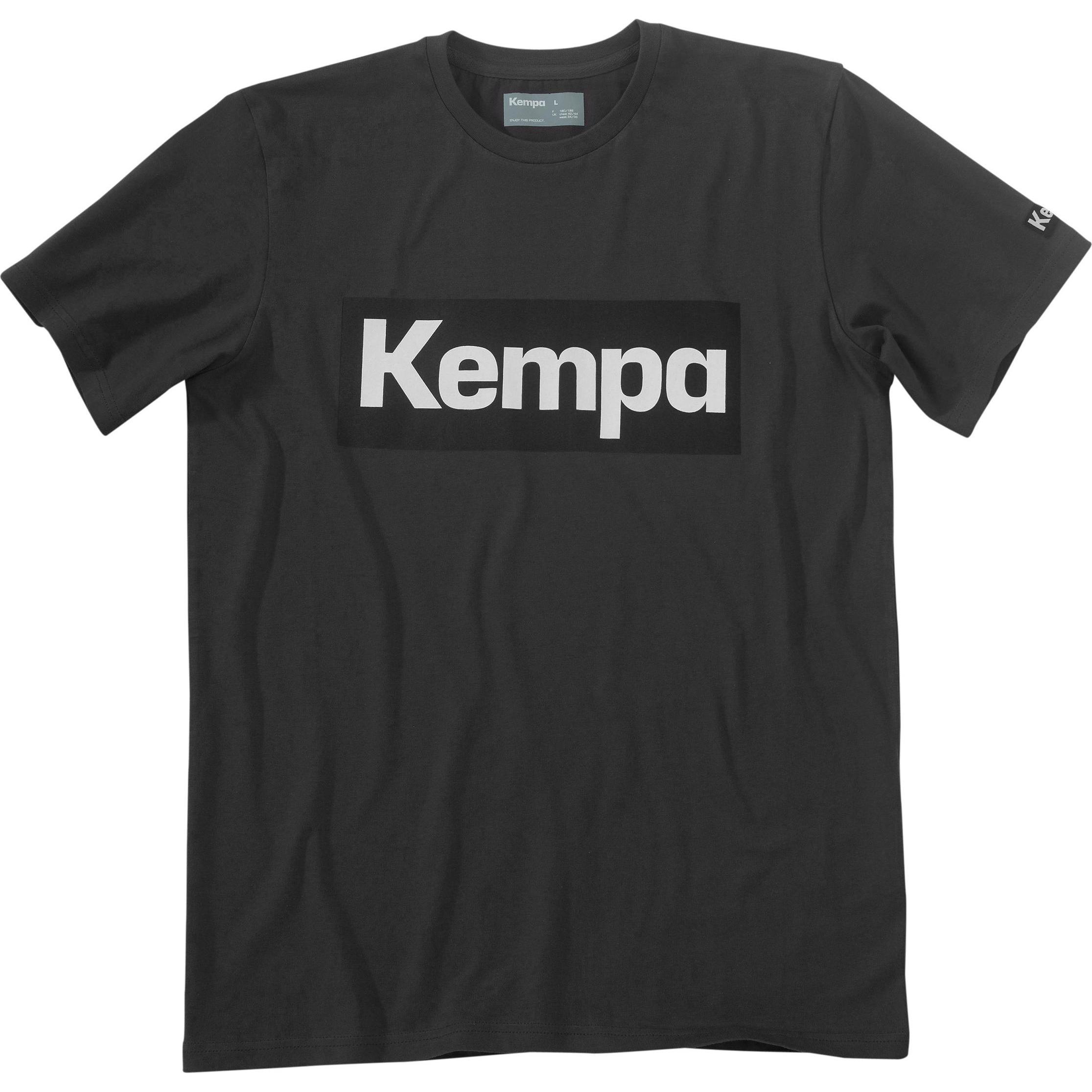 Kempa, Herren, Sportshirt, Promo T-Shirt (XL), Schwarz, XL