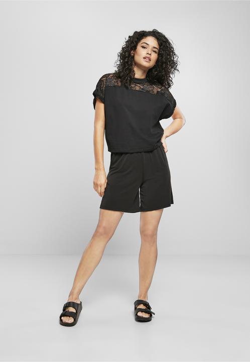 Produktbild Urban Classics Ladies Short Oversized Lace Tee (XL)