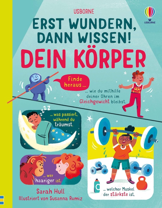 Produktbild Erst wundern, dann wissen! Dein Körper (Deutsch, Sarah, Hull, 2024)