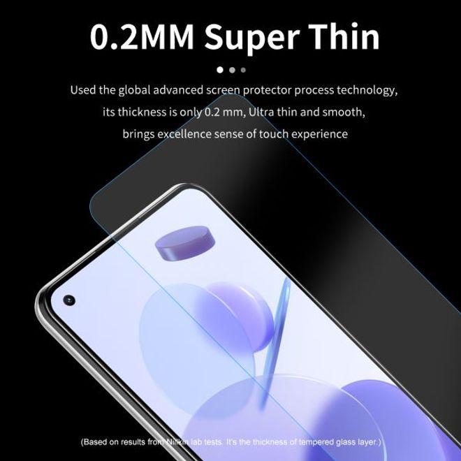 Actual product image Nillkin H+ PRO protective glass (1 Piece, Xiaomi 11 Lite 5G NE)