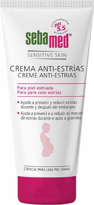 Actual product image Sebamed Sensitive Skin Stretch Mark Cream 200ml (Body cream, 200 ml)
