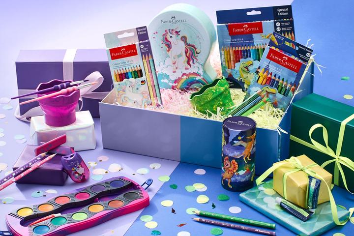 Produktbild Faber-Castell Faserschreiberetui 10+3ST Dino sortiert (13x)