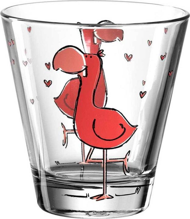 Produktbild Leonardo Trinkbecher Bambini Flamingo 120 ml, 6 Stück (0.22 l, 6 x)